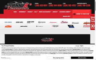 Johnny K's Powersports of Bedford Heights website