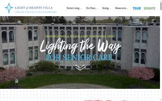Light of Hearts Villa website