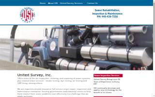 United Survey Inc website