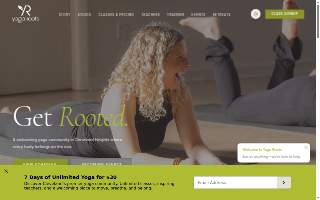 Yoga Roots website