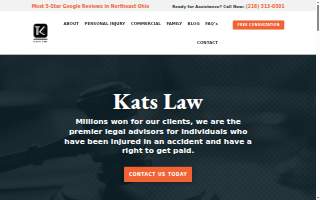 Kats Law LLC website