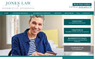 The Jones Law Firm, LLC website