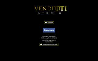 Venditti Studio website