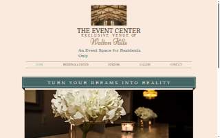 Walton Hills Event Center website