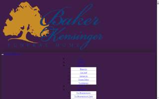 Baker-Osinski-Kensinger Funeral Home website