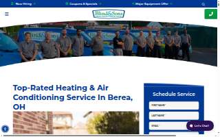 Heating & Air Conditioning website