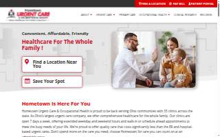 Hometown Urgent Care & Occupational Health website