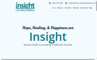 Insight Counseling and Wellness website