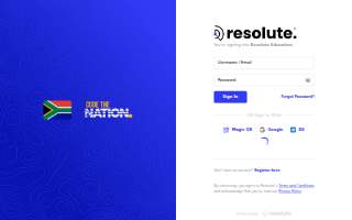 Resolute Home Inspections website