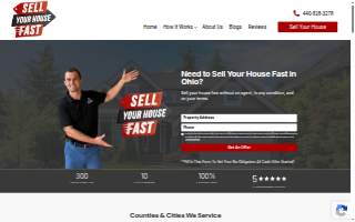 Sell Your House Fast website