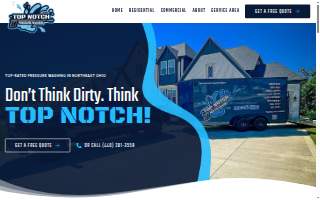 Top Notch Pressure Washing LLC of Berea website