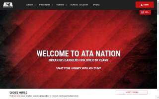 ATA Martial Arts of Boardman website