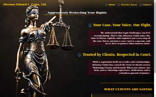Attorney Edward L. Colon, ltd. website