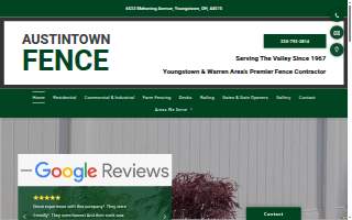 Austintown Fence website