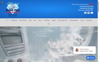 Burnett Pools Inc. website