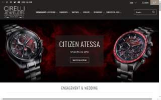 Cirelli Jewelers website
