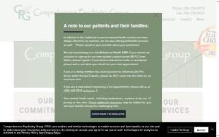 Comprehensive Behavioral Health website