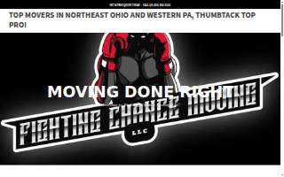 Fighting Chance Moving LLC website