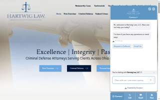 Hartwig Law, LLC of Boardman website