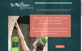 His Masterpiece Dance website