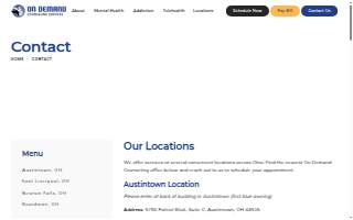 On Demand Counseling website