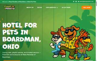 Paws Paradise, LLC website