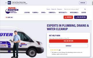 Roto-Rooter Plumbing & Water Cleanup website