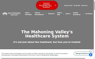 Southwoods Cardiology - Boardman website