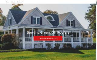 Bowling Green Roofers website