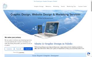 Brimming Design website