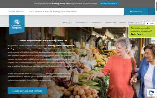 Comfort Keepers Home Care of Bowling Green website