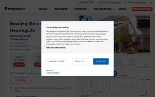 HearingLife of Bowling Green OH website
