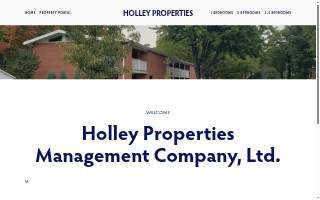 Holley Properties website