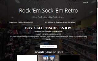 Rock'em Sock'em Retro website