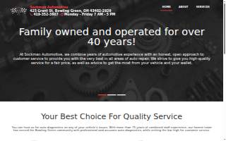 Sockman Automotive website