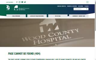 The Center for Weight Loss Surgery at Wood County Hospital website