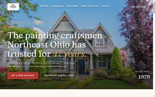 Advanced Painting Ohio website