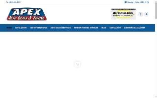 Apex Auto Glass LLC website