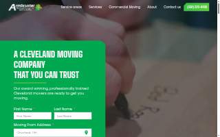Armbruster Moving & Storage of Broadview Heights website