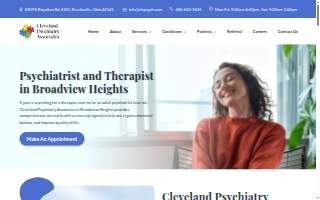 Cleveland Psychiatry Associates of Broadview Heights website