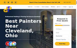 Desirable Painting and Floors website