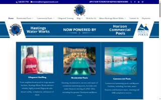 Hastings Water Works– Powered by Horizon Commercial Pools website