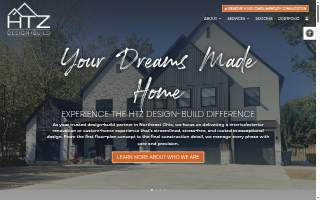HTZ Design+Build website