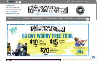 Royalton Music Center website