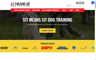 Sit Means Sit Dog Training Cleveland & Akron website