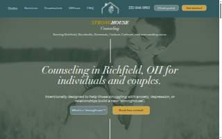 Stronghouse Counseling website