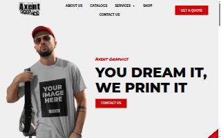 Axent Graphics Inc website