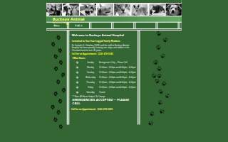 Buckeye Animal Hospital website