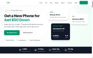 Buy Cell Cleveland iPhone Computer & Phone Repair website