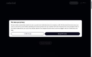 Celestial Med Spa website